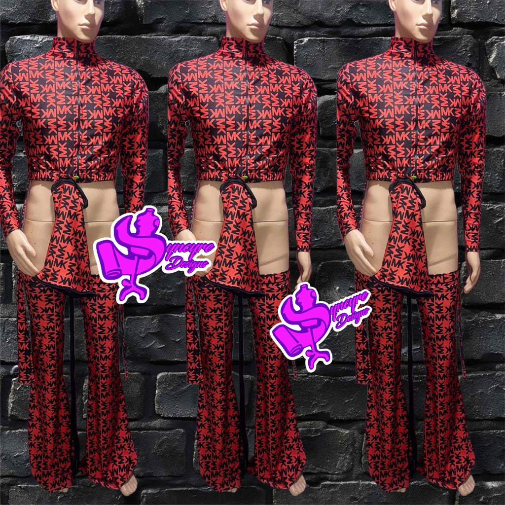 MK Inspired Red & Black